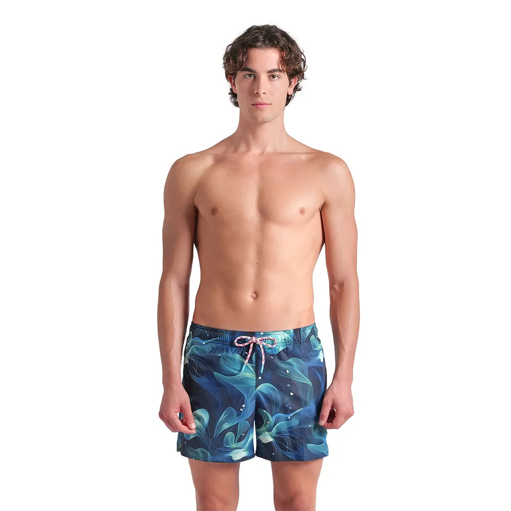 arena Water Prints Beach Alover 36.5cm Badeshorts male