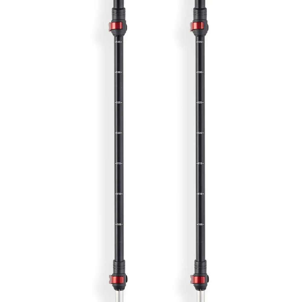 Arva Fuji 3 Parts Powerlock + Long Grip Stöcke Arva Fuji 3 Parts Powerlock + Long Grip Stöcke
