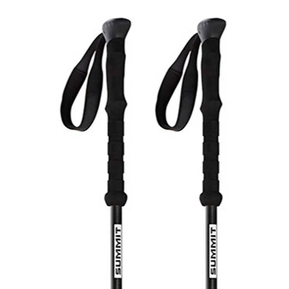 Arva Fuji Carbon 3 Parts Powerlock + Long Grip Stöcke, Black, 105-135cm Arva Fuji Carbon 3 Parts Powerlock + Long Grip Stöcke, Black, 105-135cm