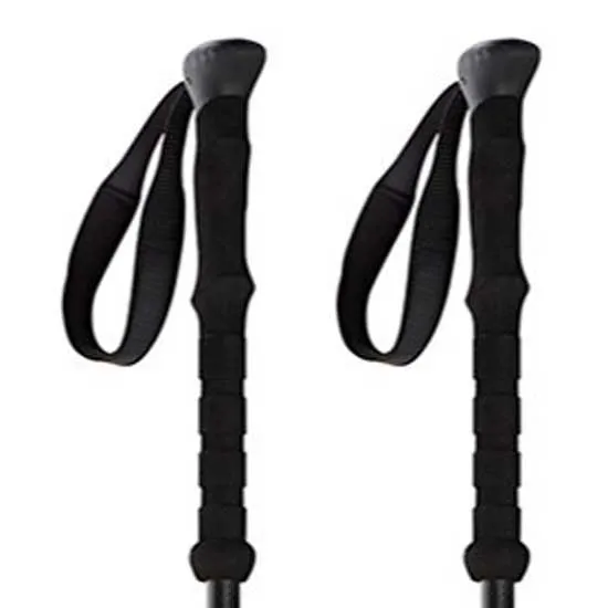 Arva Fuji Carbon 3 Parts Powerlock + Long Grip Stöcke, Black, 105-135cm Arva Fuji Carbon 3 Parts Powerlock + Long Grip Stöcke, Black, 105-135cm