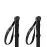 Arva Haute Route 2 Parts Powerlock + Long Grip Stöcke, Black, 100-145cm