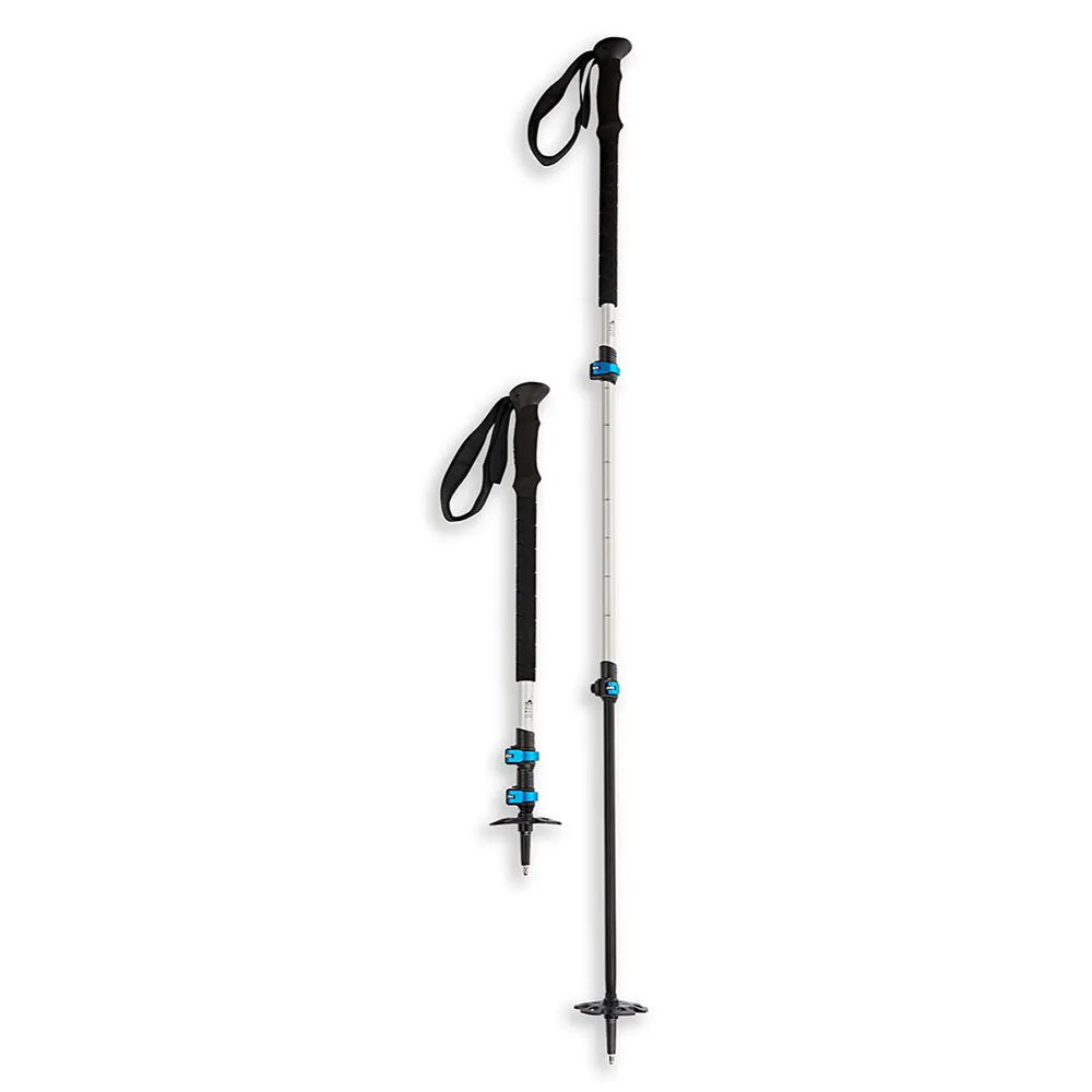 Arva Haute Route Compact 3 Part Powerlock Long Stöcke, Black, 105-135cm Arva Haute Route Compact 3 Part Powerlock Long Stöcke, Black, 105-135cm
