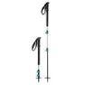 Arva Haute Route Compact 3 Part Powerlock Long Stöcke, Black, 105-135cm