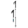 Arva Haute Route Compact 3 Part Powerlock Long Stöcke, Black, 105-135cm