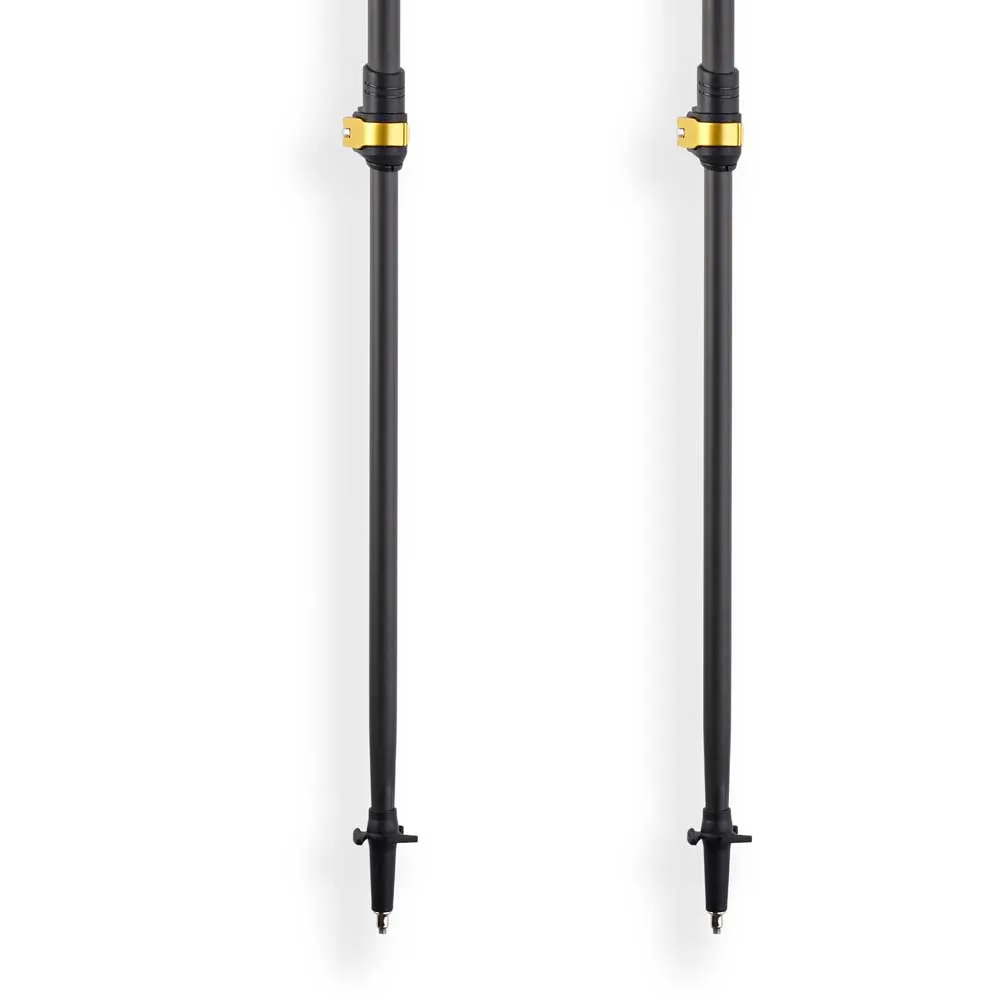 Arva Nepal Carbon 3 Parts Powerlock Cork Grip Stöcke, Black / gold, 105-135cm Arva Nepal Carbon 3 Parts Powerlock Cork Grip Stöcke, Black / gold, 105-135cm