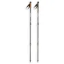 Arva Nepal Carbon 3 Parts Powerlock Cork Grip Stöcke, Black / gold, 105-135cm