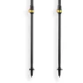 Arva Nepal Carbon 3 Parts Powerlock Cork Grip Stöcke, Black / gold, 105-135cm
