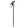 Arva Nepal Carbon 3 Parts Powerlock Cork Grip Stöcke, Black / gold, 105-135cm