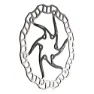 Silver / black