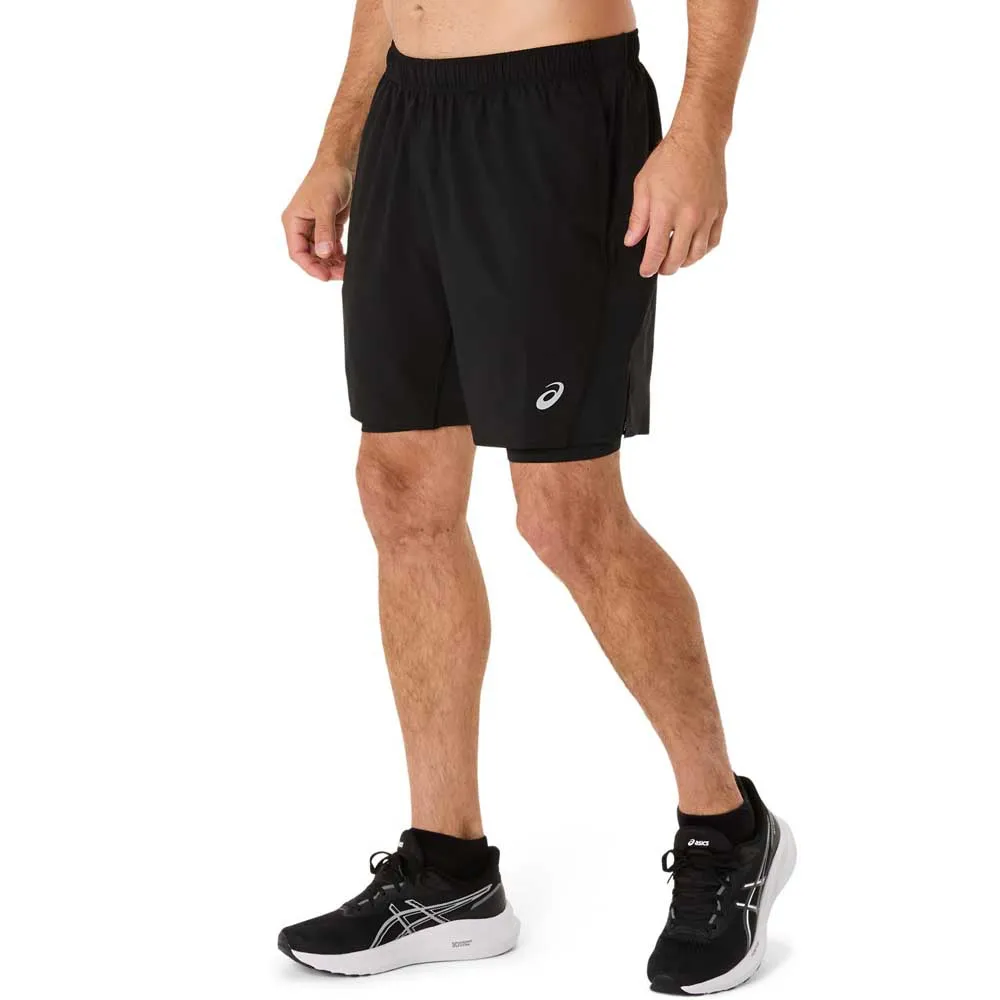 Asics Core 2-in-1 7in Kurze Hose Asics Core 2-in-1 7in Kurze Hose