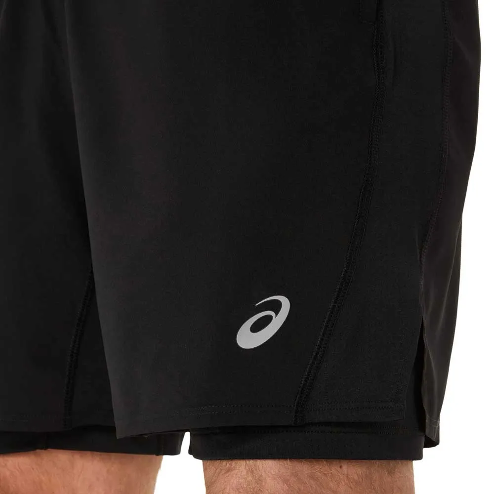 Asics Core 2-in-1 7in Kurze Hose Asics Core 2-in-1 7in Kurze Hose