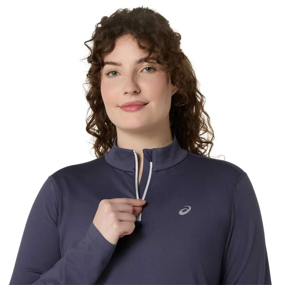 Asics Core Ls Halbreißverschluss-langarm-t-shirt female