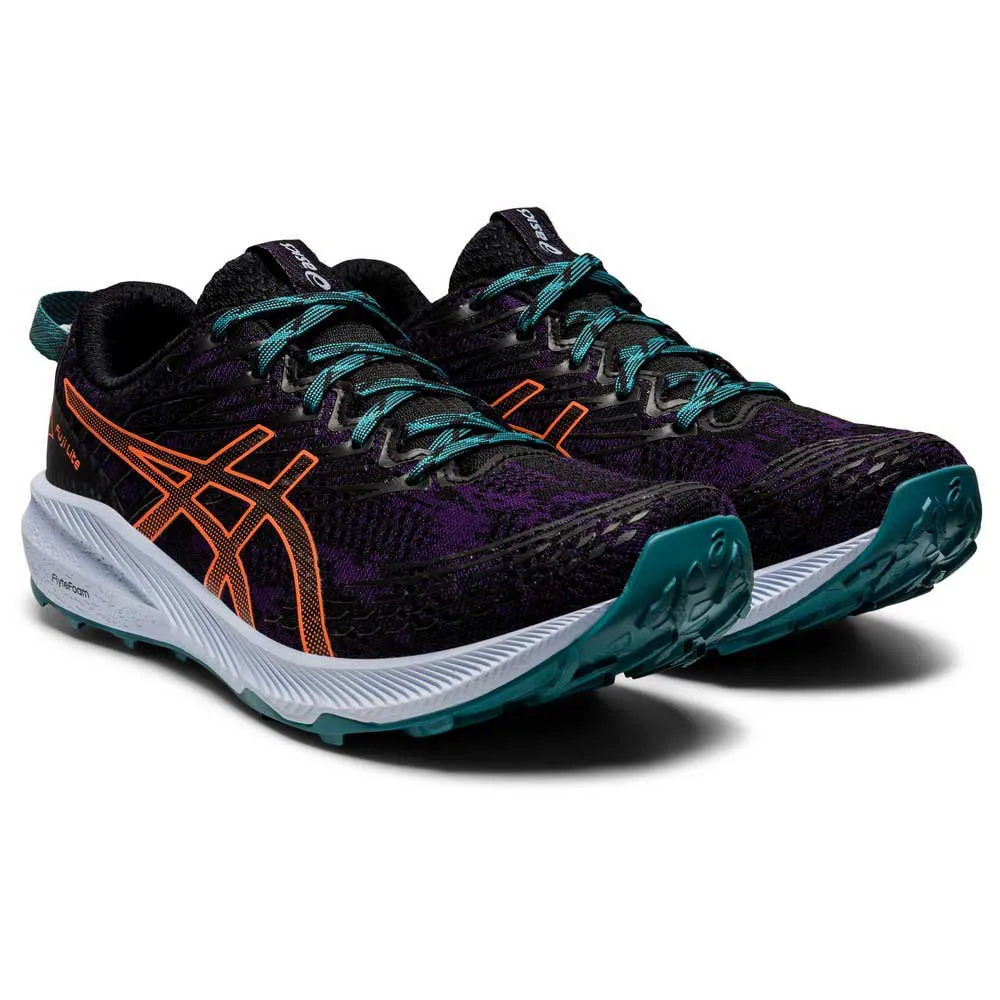Asics Fuji Lite 3 Trailrunning-schuhe female, Night shade / nova orange Asics Fuji Lite 3 Trailrunning-schuhe female, Night shade / nova orange