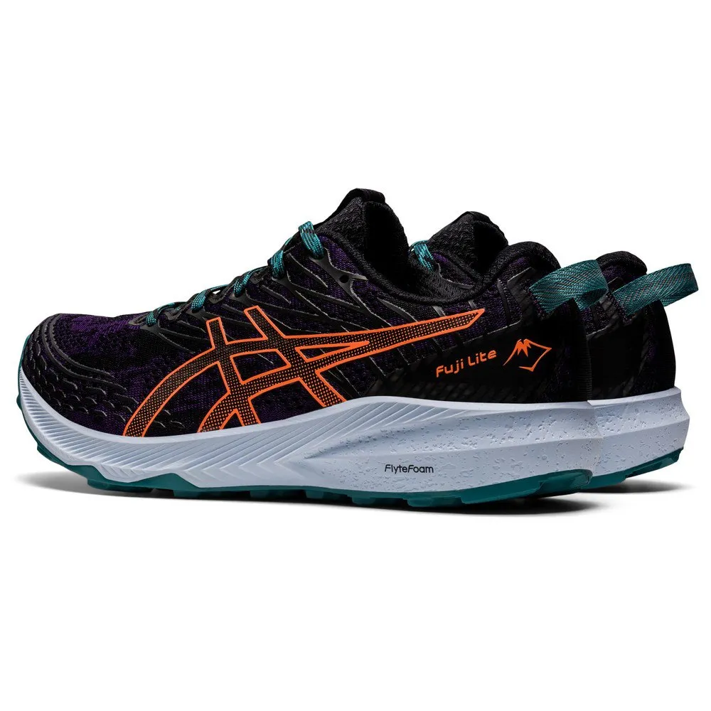Asics Fuji Lite 3 Trailrunning-schuhe female, Night shade / nova orange Asics Fuji Lite 3 Trailrunning-schuhe female, Night shade / nova orange