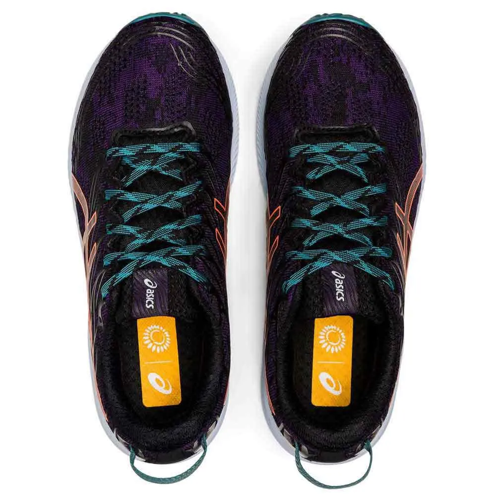 Asics Fuji Lite 3 Trailrunning-schuhe female, Night shade / nova orange Asics Fuji Lite 3 Trailrunning-schuhe female, Night shade / nova orange