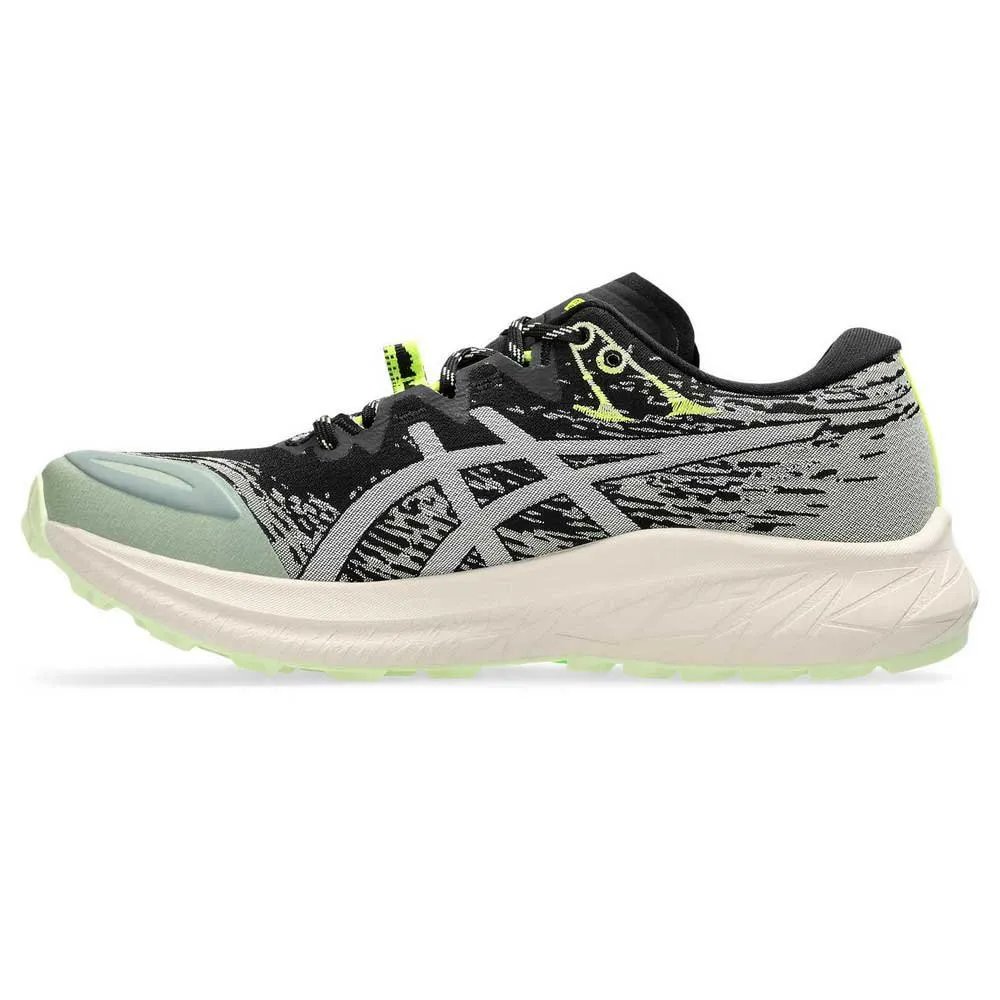 Asics Fuji Lite 5 Trailrunning-schuhe Refurbished female, Black / oatmeal