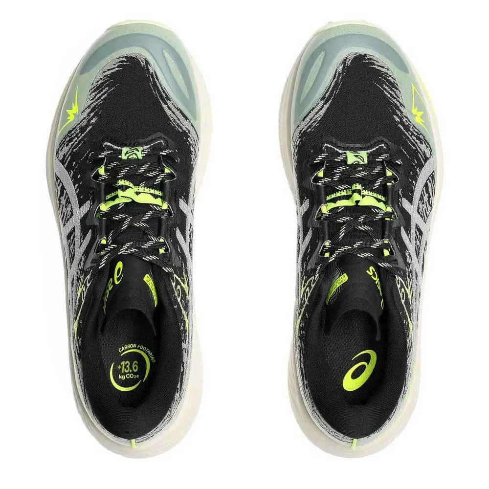 Asics Fuji Lite 5 Trailrunning-schuhe Refurbished female, Black / oatmeal