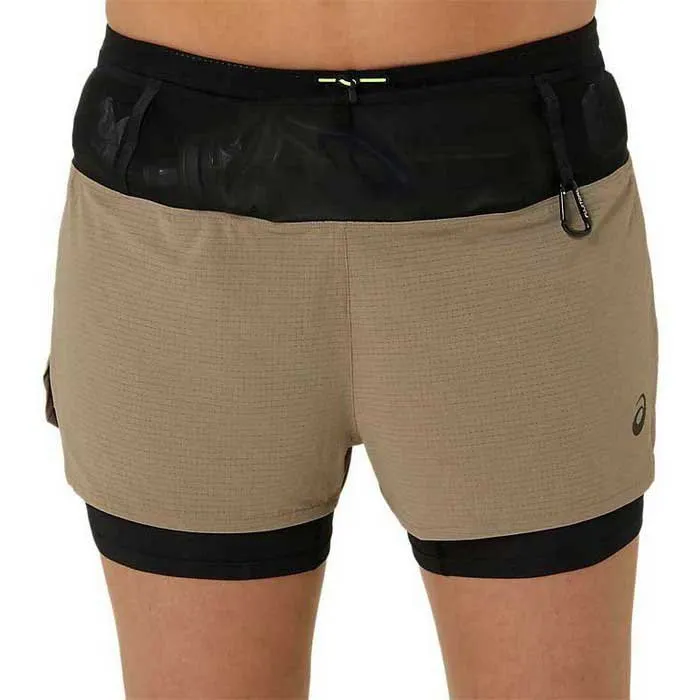 Asics Fujitrail 2-in-1 Kurze Hose Asics Fujitrail 2-in-1 Kurze Hose