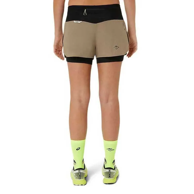 Asics Fujitrail 2-in-1 Kurze Hose Asics Fujitrail 2-in-1 Kurze Hose