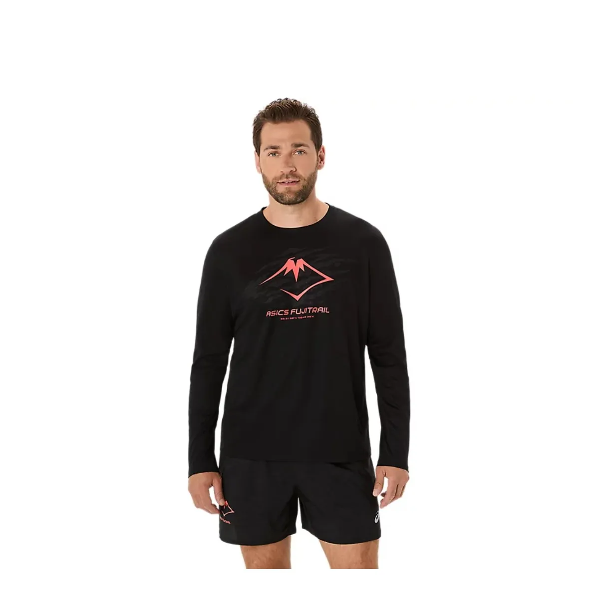 Asics Fujitrail Logo LS Langarm-T-Shirt