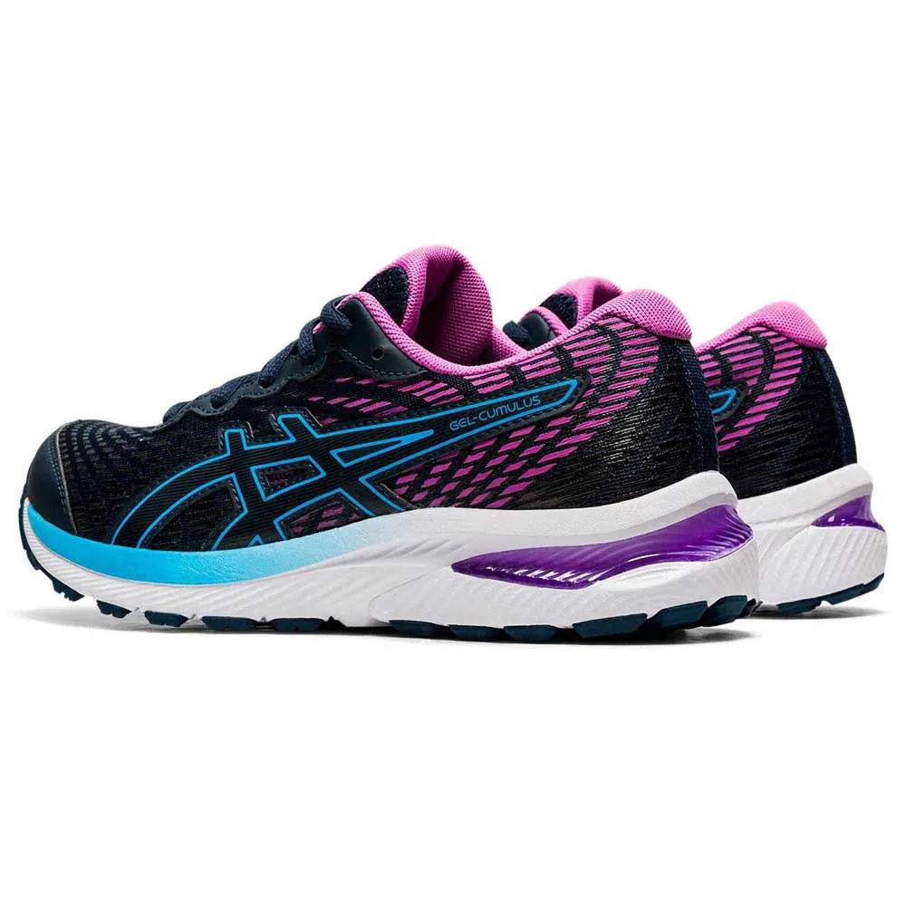 Asics Gel-cumulus 22 Gs Laufschuhe male, French blue / digital grape