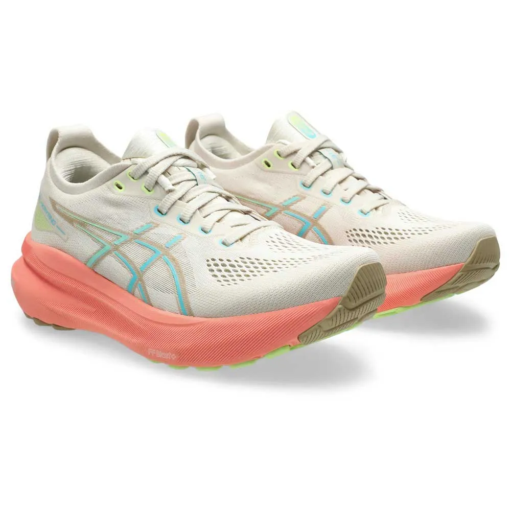 Asics Gel Kayano 31 Laufschuhe Refurbished female, Birch / energy aqua Asics Gel Kayano 31 Laufschuhe Refurbished female, Birch / energy aqua