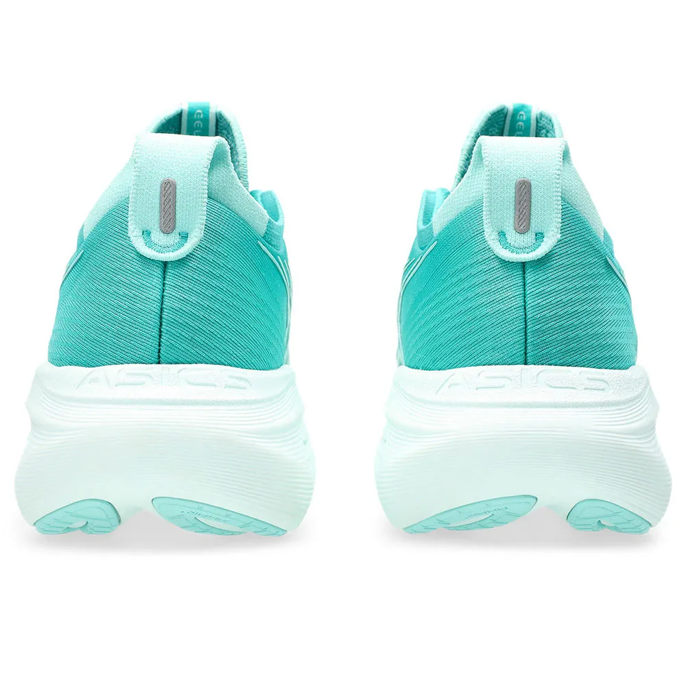 Asics Gel Nimbus 27 Laufschuhe Refurbished female, Wave teal / illuminate mint