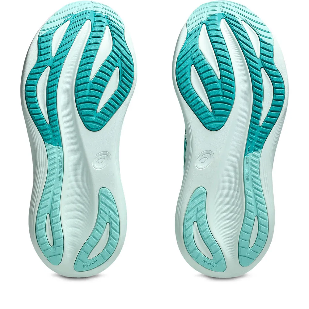 Asics Gel Nimbus 27 Laufschuhe Refurbished female, Wave teal / illuminate mint