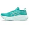 Asics Gel Nimbus 27 Laufschuhe Refurbished female, Wave teal / illuminate mint