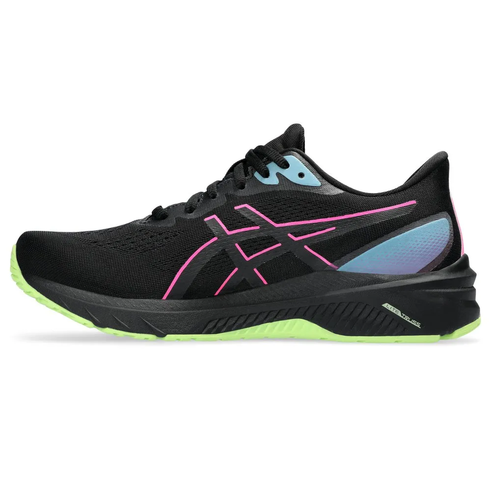 Asics Gt-1000 12 Goretex Laufschuhe female, Black / hot pink