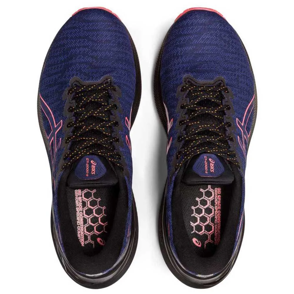 Asics Gt-2000 11 Goretex Laufschuhe female, Black / indigo blue