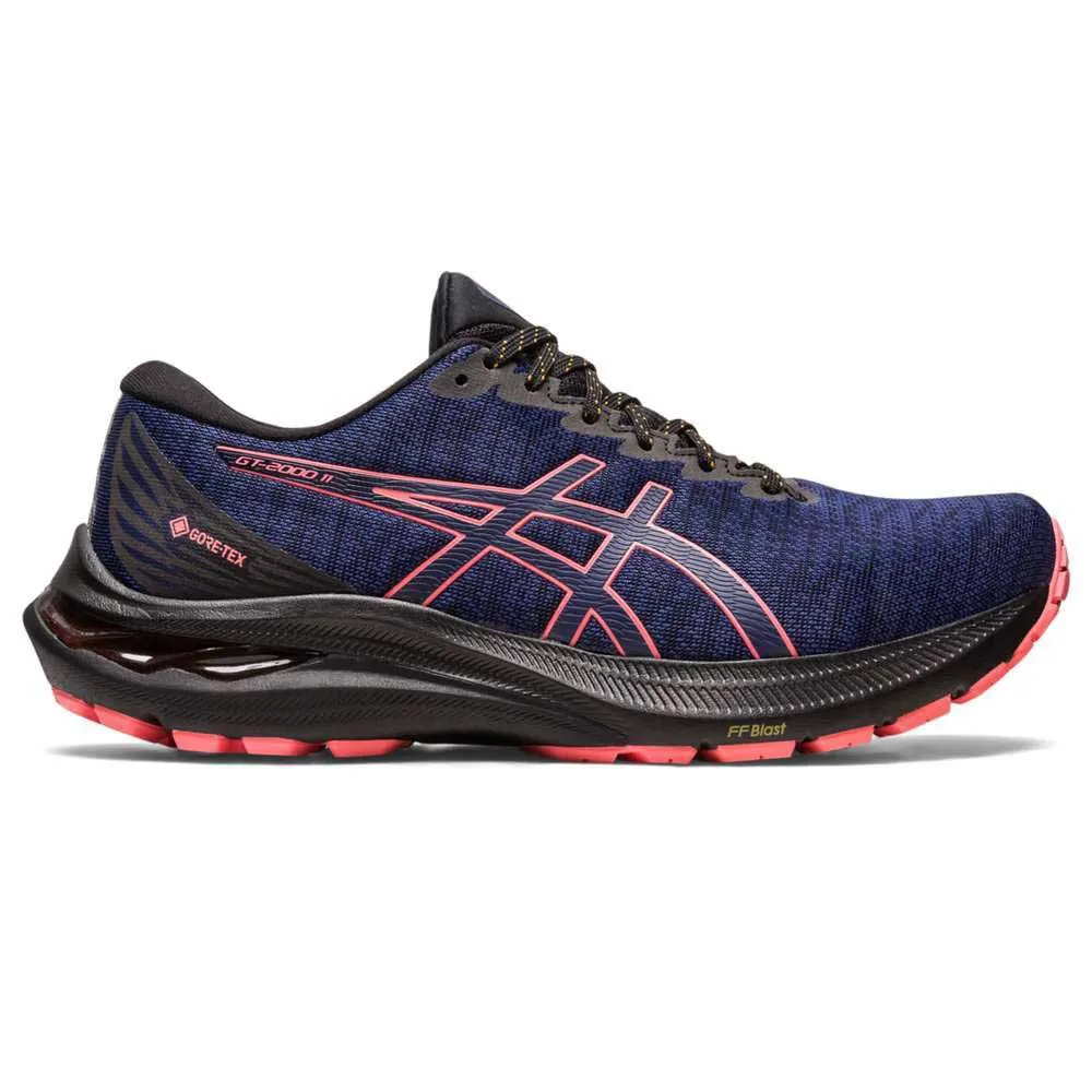 Asics Gt-2000 11 Goretex Laufschuhe female, Black / indigo blue
