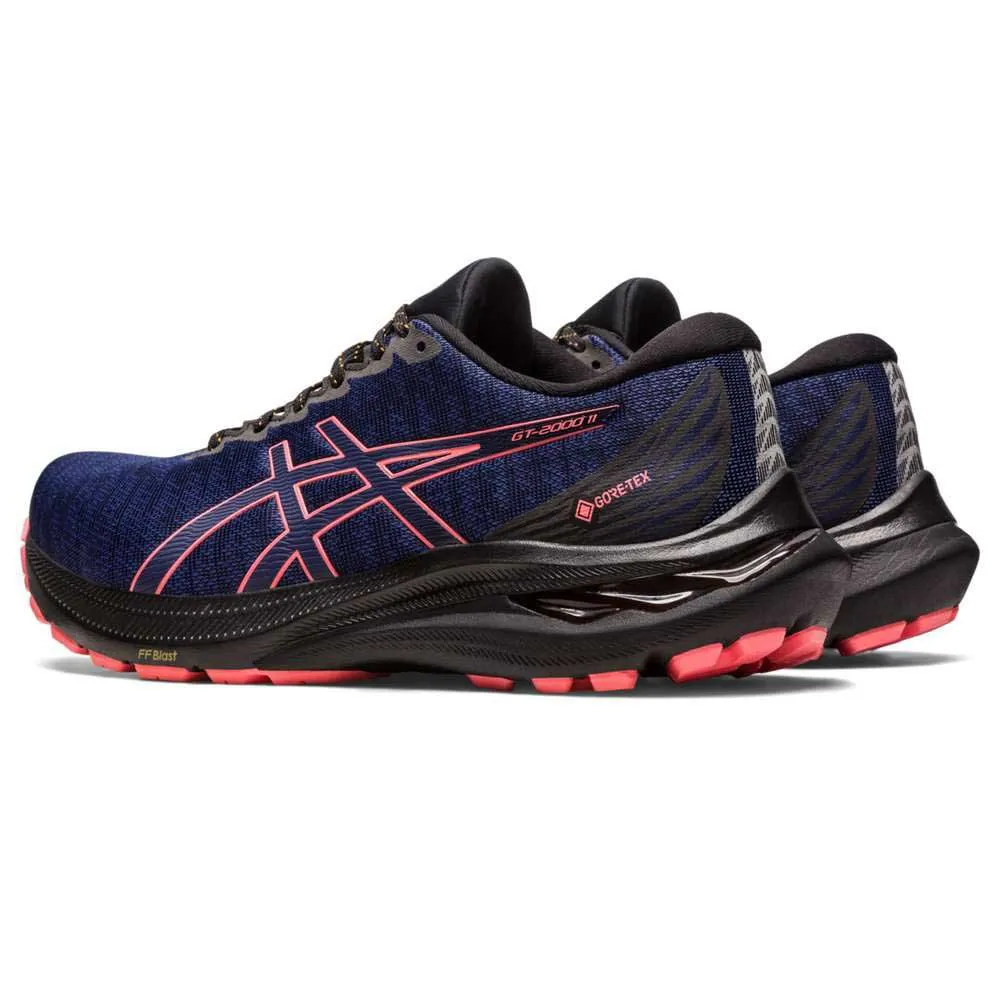 Asics Gt-2000 11 Goretex Laufschuhe female, Black / indigo blue