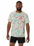 Asics Herren Laufshirt Road All Over Print SS Top