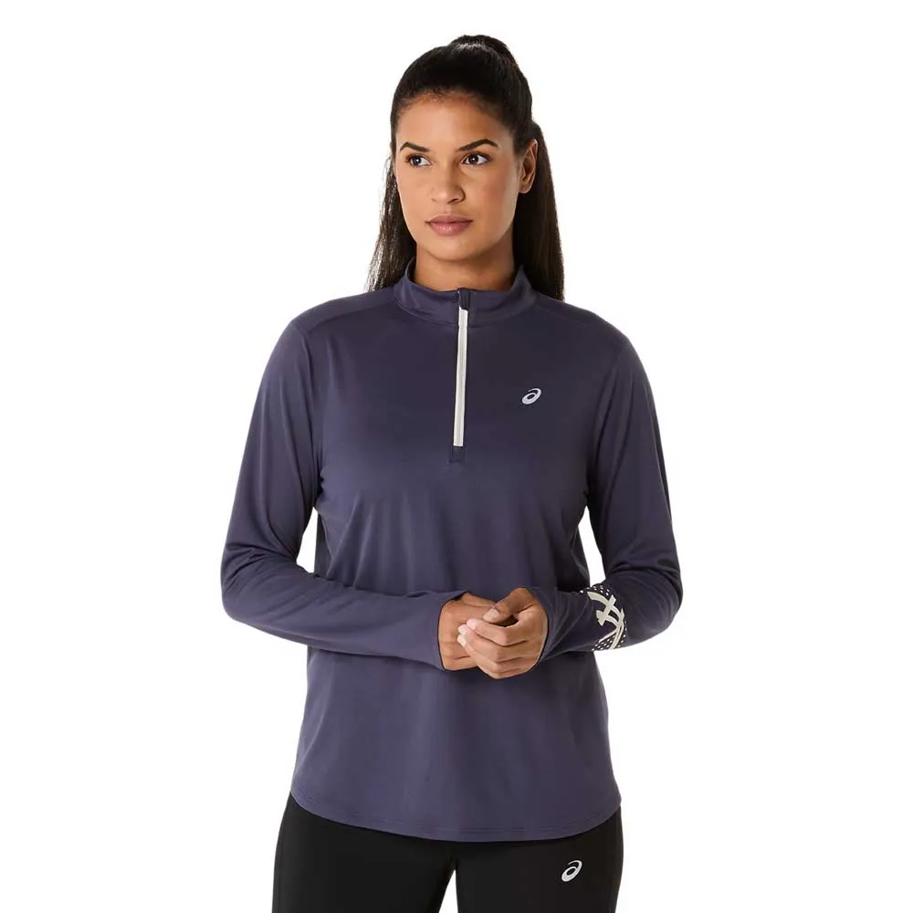 Asics Icon Halbreißverschluss-langarm-t-shirt female
