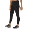 Asics Katakana Crop Leggings female, Performance black