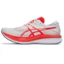 Asics Magic Speed 3 Laufschuhe male, White / sunrise red