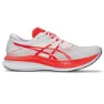 Asics Magic Speed 3 Laufschuhe male, White / sunrise red