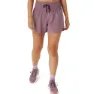 Asics Nagino 4inch Run Kurze Hose female, Dusty mauve