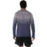 Asics Nahtlos Langarm-t-shirt male, Lavender grey / indigo fog