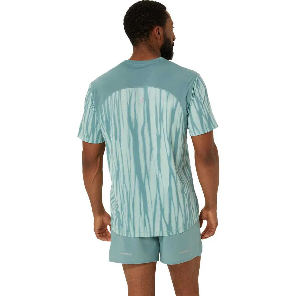 Asics Road All Over Print Kurzarm-t-shirt male Asics Road All Over Print Kurzarm-t-shirt male