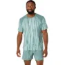 Asics Road All Over Print Kurzarm-t-shirt male