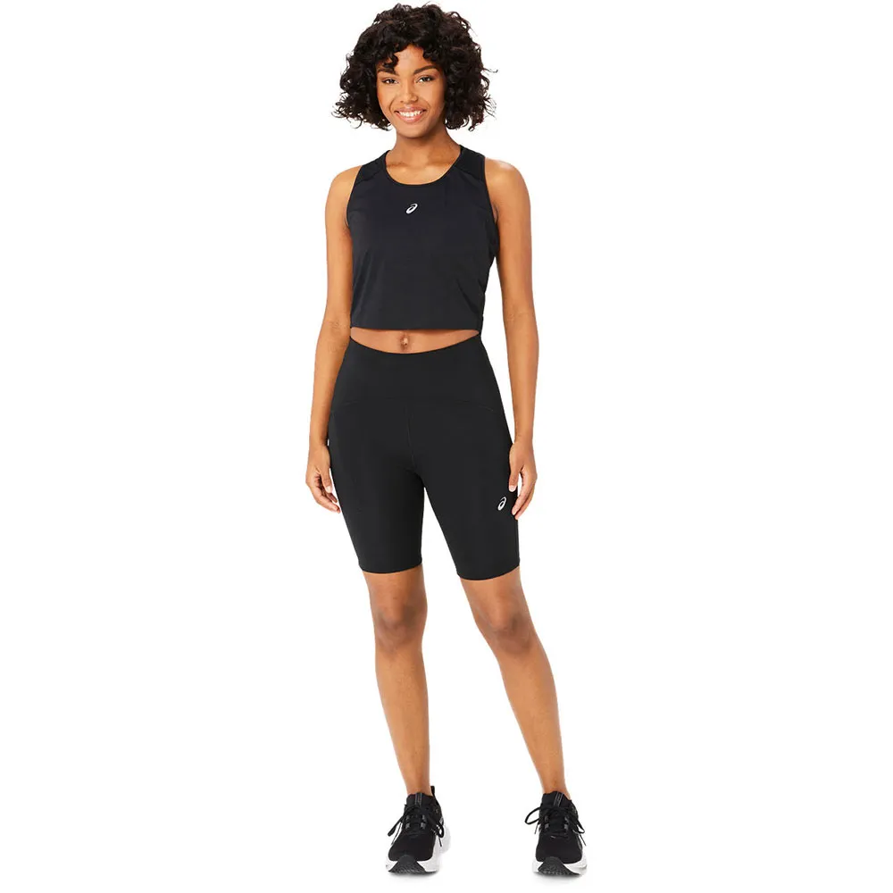 Asics Road Sprinter 8´´ Kurze Leggings Mit Hoher Taille female