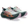 Asics Trabuco Max 4 Trailrunning-schuhe Refurbished female, Cold moss / nova orange