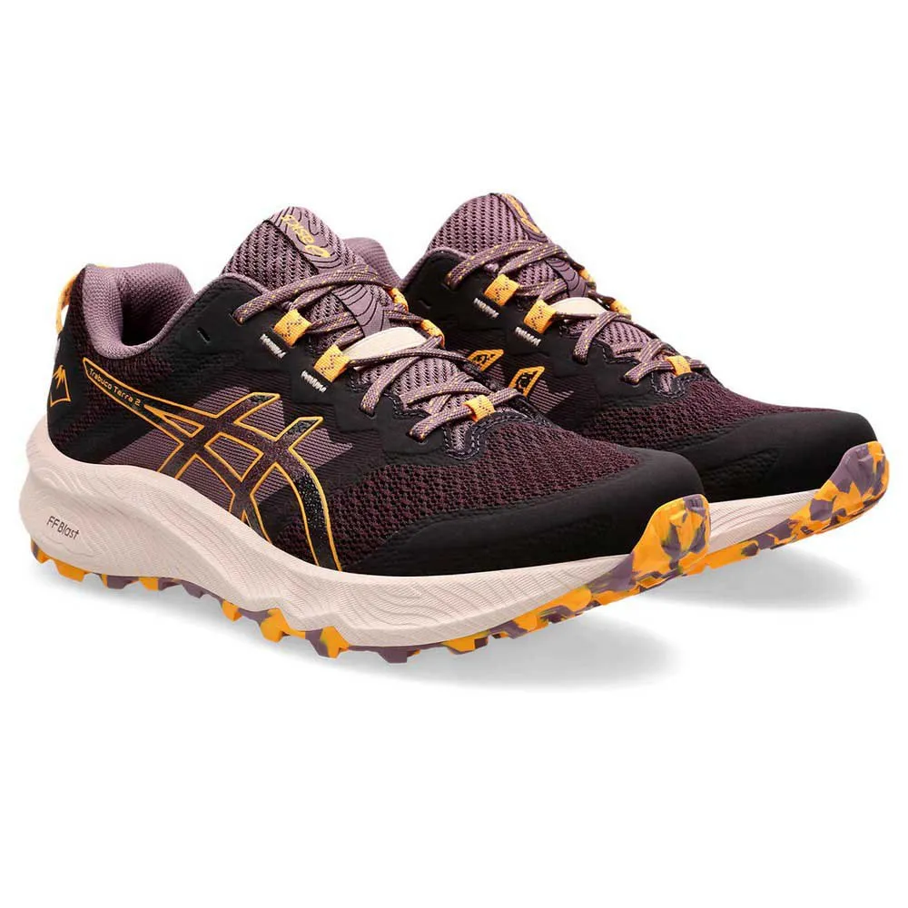 Asics Trabuco Terra 2 Trailrunning-schuhe Refurbished female, Dark aubergine / stadium orange Asics Trabuco Terra 2 Trailrunning-schuhe Refurbished female, Dark aubergine / stadium orange