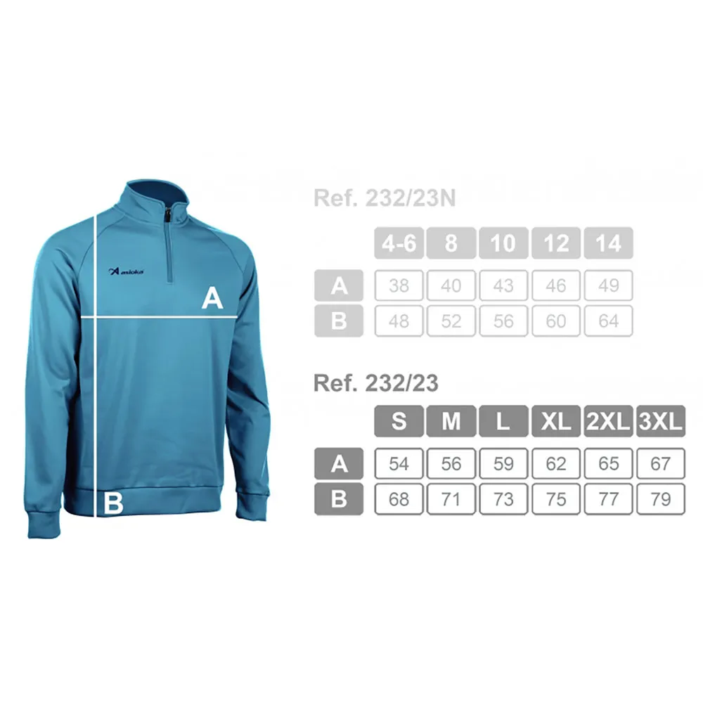 Asioka Berlin Halbreißverschluss-sweatshirt male