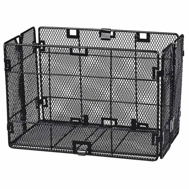 Asista Folding Rear Side 13l Korb, Black, One Size