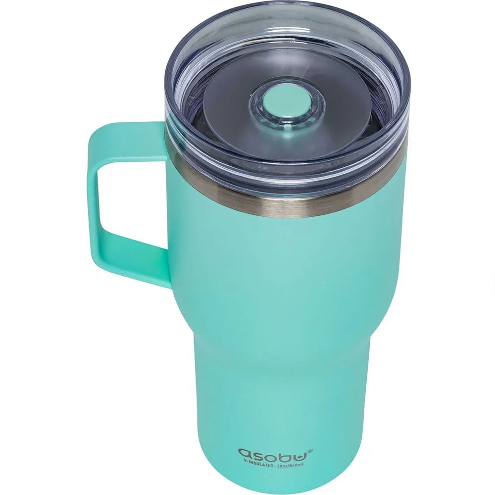 Asobu 360 Travel 900ml Stainless Steel Thermobecher, Green, One Size Asobu 360 Travel 900ml Stainless Steel Thermobecher, Green, One Size