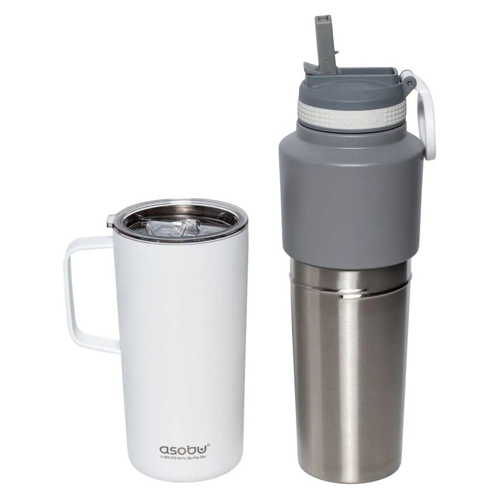 Asobu 600ml Twin Pack Thermosflasche Asobu 600ml Twin Pack Thermosflasche