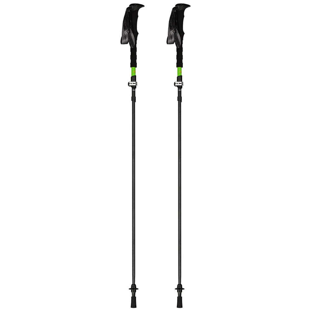 Asolo Appoach Long Dlx Stöcke, Black / green, 110-130cm Asolo Appoach Long Dlx Stöcke, Black / green, 110-130cm